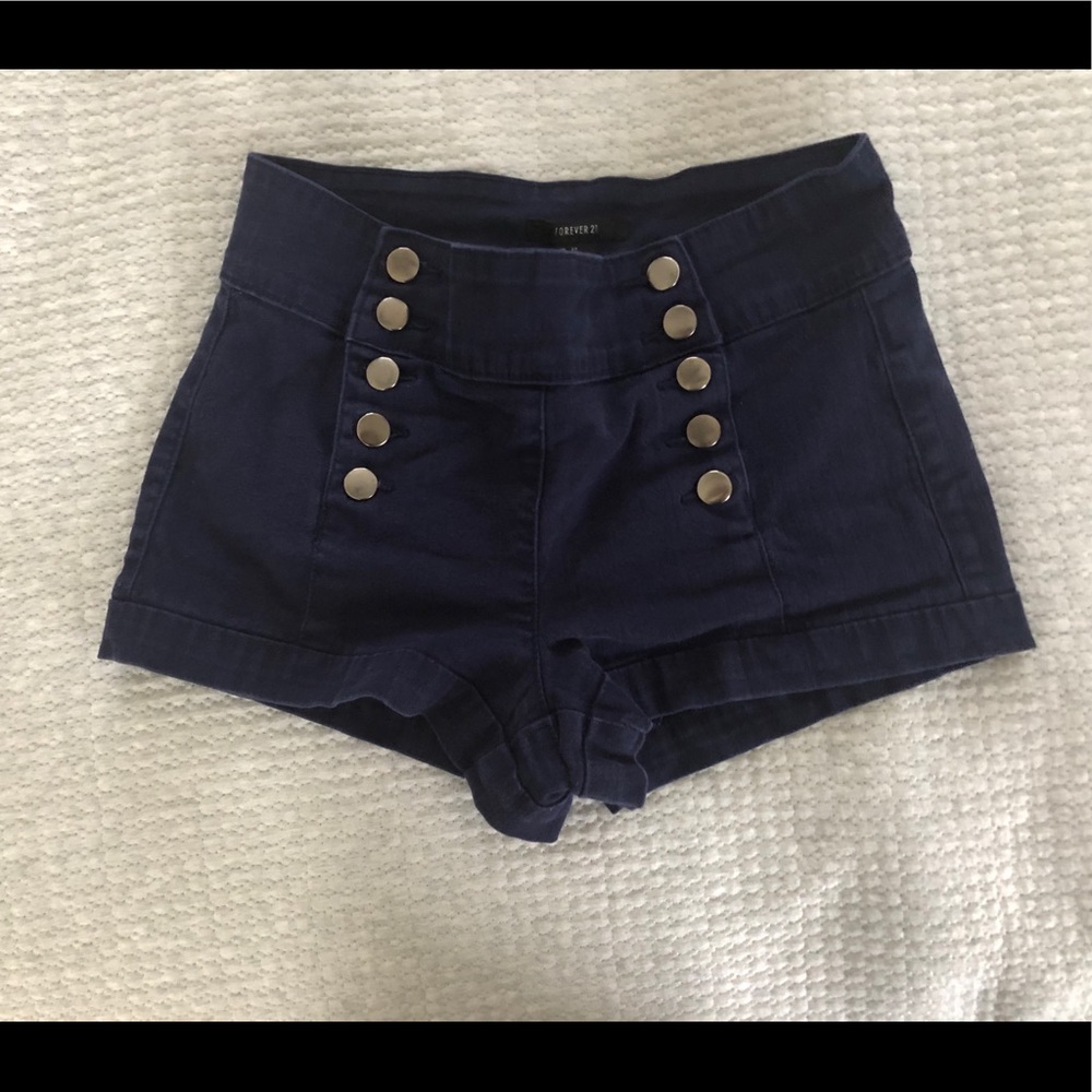 High waisted shorts